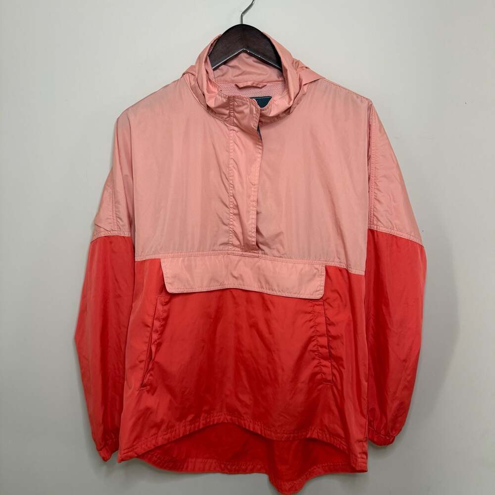 Lauren James LJ Colorblock Pullover Anorak Jacket Size M
